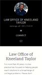 Mobile Screenshot of kneelandtaylor.com
